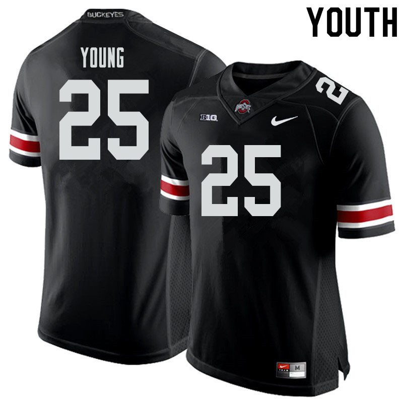 Youth #25 Craig Young Ohio State Buckeyes College Football Jerseys Sale-Black